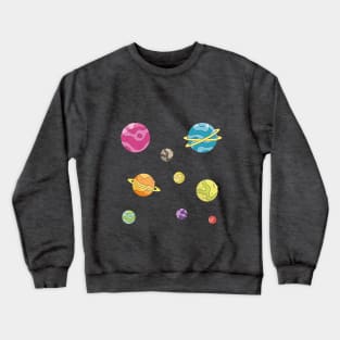 Planets Crewneck Sweatshirt